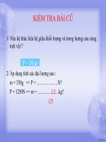 Bài giảng vật lý lớp 6 thực hành xác định khối lượng riêng của sỏi (7) 