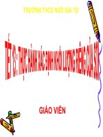 Bài giảng vật lý lớp 6 thực hành xác định khối lượng riêng của sỏi (2) 