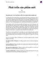 Phát triển sản phẩm mới 