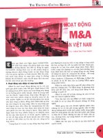 Xu thế tất yếu của hoạt động ma tại các công ty chứng khoán việt nam 