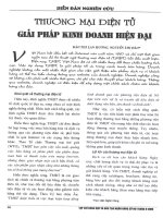 Thương mại điện tử giải pháp kinh doanh hiện đại 