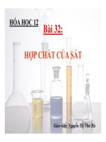 Bài giảng bài hợp chất của sắt hóa học 12 (5) 