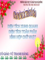 Bài giảng bài diện tích xung quanh   diện tích toàn phần của hình hộp chữ nhật toán 5 (5) 