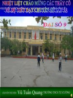 Bài giảng bài hệ phương trình bậc nhất hai ẩn đại số 9 (3) 