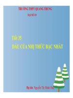 Bài giảng bài dấu của nhị thức bậc nhất đại số 10 (5) 