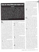 Cộng tác trong không gian mạng là gì 