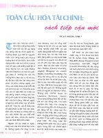 Toàn cầu hóa tài chính cách tiếp cận mới 