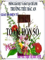 Bài giảng toán 5 thao giảng hỗn số (4) 