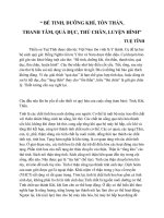 Bế tinh, dưỡng khí, tồn thần, thanh tâm, quả dục, thủ chân, luyện hình 