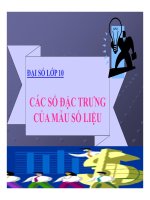 Bài giảng bài phương sai và độ lệch chuẩn đại số 10 (2) 