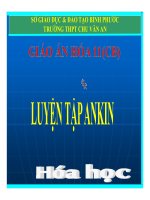 Bài giảng bài luyện tập ankin hóa học 11 (5) 