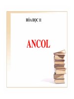 Bài giảng bài ancol hóa học 11 (7) 