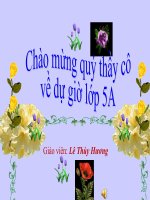 Bài giảng môn toán lớp 5 tham khảo phân số thập phân (4) 