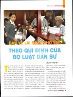 Bàn về lãi suất cho vay theo quy định của bộ luật dân sự 