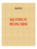 Bài giảng bài đại cương về phương trình đại số 10 (7) 