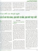 Trao đổi các thuật ngữ chỉ số giá tiêu dùng, lạm phát cơ bản, lạm phát thực chất 