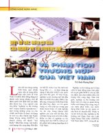 Một số đặc điểm cơ bản của nghiệp vụ thị trường mở và phân tích trường hợp của việt nam 