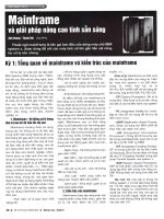 Mainframe và giải pháp nâng cao tính sẵn sàng   kỳ 1 tổng quan về mainframe và kiến trúc của mainframe 