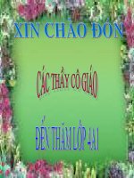 Mở rộng vốn từ trung thực và tự trọng 