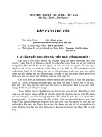 Báo cáo sáng kiến: Một số biện pháp giáo dục đạo đức cho học sinh Tiểu học.