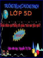 Bài giảng toán 5 viết các số đo khối lượng dưới dạng số thập phân (12) 