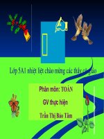 Bài giảng toán 5 viết số đo độ dài dưới dạng thập phân (11) 