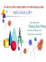 Bài giảng bài diện tích hình tam giác toán 5 (3) 