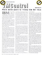 VM control phần mềm quản lý trung tâm dữ liệu 