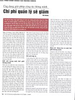 Ứng dụng giải pháp cộng tác thông minh   chi phí quản lý sẽ giảm 