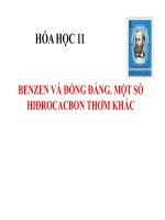 Bài 35 benzen và đồng đẳng  một số hiđrocacbon khác   12 bài giảng hóa học 11 (9) 