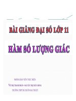 Bài giảng bài hàm số lượng giác đại số 11 (5) 