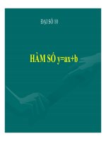 Bài giảng bài hàm số y = ax + b đại số 10 (5) 