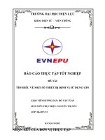 TÌM HIỂU VỀ MỘT SỐ THIẾT BỊ ĐỊNH VỊ SỬ DỤNG GPS