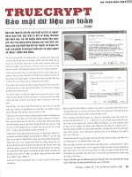 TRUECRYPT   bảo mật dữ liệu an toàn 
