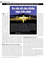 Chiến lược quốc gia về công nghệ thông tin giai đoạn sau 2010 ba vấn đề cho chiến lược cất cánh 