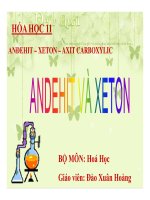 Bài giảng bài anđehit   xeton hóa học 11 (8) 