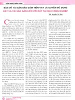 Bàn về tài sản bảo đảm tiền vay là quyền sử dụng đất và tài sản gắn liền với đất tại khu công nghiệp 