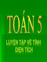 Bài giảng bài luyện tập tính diện tích toán 5 (6) 