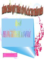 Bài giảng bài phương trình chứa ẩn ở mẫu đại số 8 (4) 