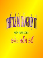 Bài giảng toán 5 thao giảng hỗn số (22) 