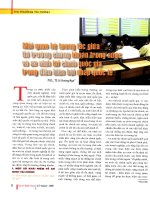 Mối quan hệ tương tác giữa thị trường chứng khoán trong nước và an ninh tài chính quốc gia trong điều kiện hội nhập quốc tế 