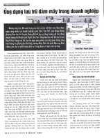 Ứng dụng lưu trữ đám mây trong doanh nghiệp 