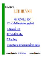 Bài giảng bài lưu huỳnh hóa học 10 (4) 