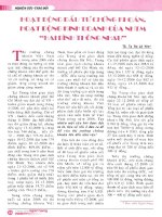 Hoạt động đầu tư chứng khoán, hoạt động kinh doanh của NHTM hai bình thông nhau 