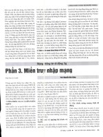 Mạng thông tin di động 3g   phần 3  miền truy nhập mạng 