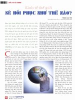 Kinh tế thế giới sẽ hồi phục như thế nào 