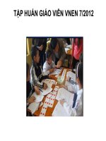 Tập huấn giáo dục Tiểu học