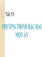 Bài giảng bài phương trình bậc hai một ẩn đại số 9 (5) 
