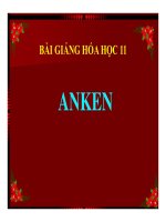 Bài giảng bài anken hóa học 11 (12) 