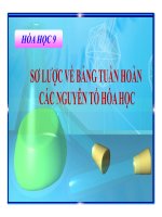Bài giảng bài sơ lược bảng tuần hoàn các nguyên tố hóa học hóa học 9 (2) 